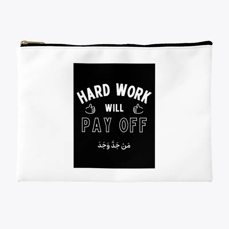 Grit Motivational White Tote Bag 