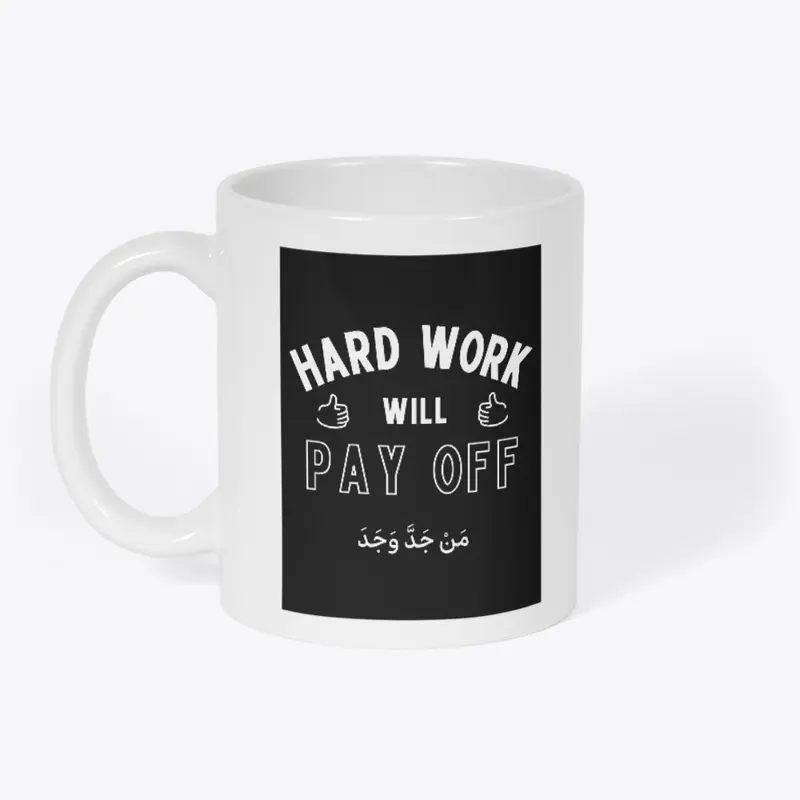 Grit Motivational White Mug